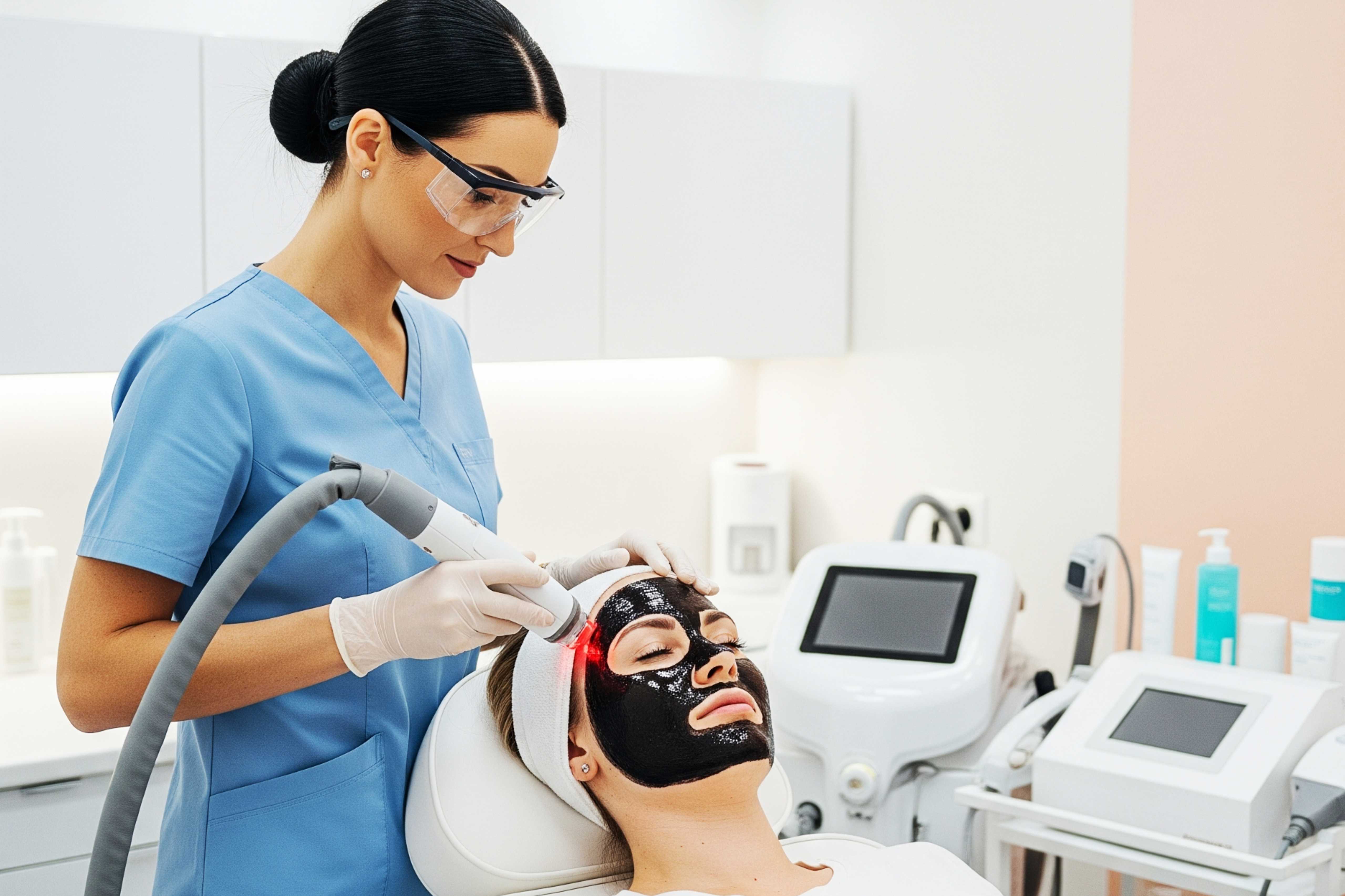 Carbon Laser Treatment